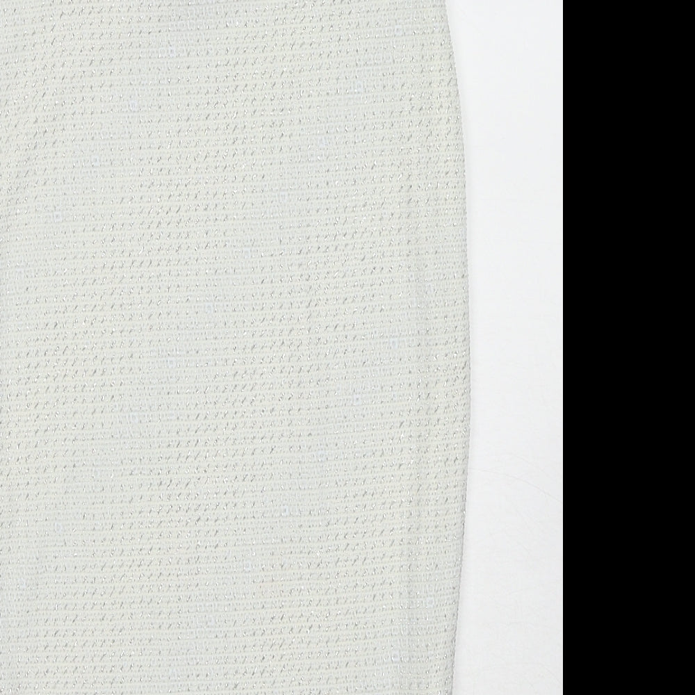 Womens UK Size 6 Topshop A-Line Knit Skirt