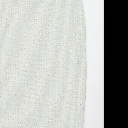 Womens UK Size 6 Topshop A-Line Knit Skirt