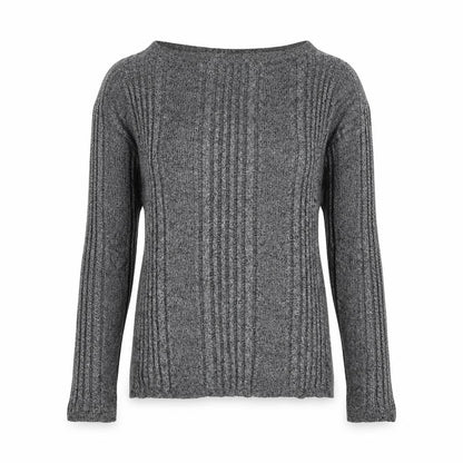 Womens UK Size 10 Marks and Spencer Grey Pullover Jumper