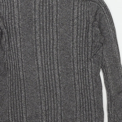 Womens UK Size 10 Marks and Spencer Grey Pullover Jumper