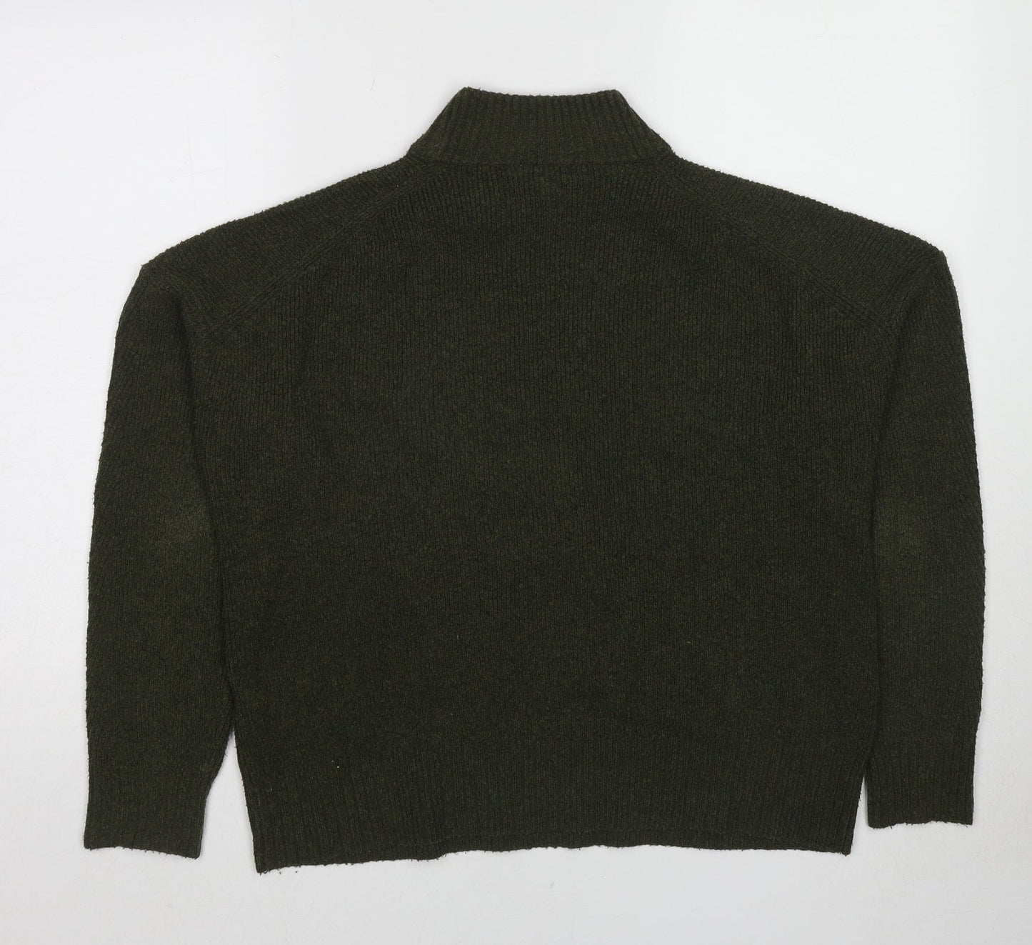 Womens UK Size 8 Warehouse Green Pullover Jumper