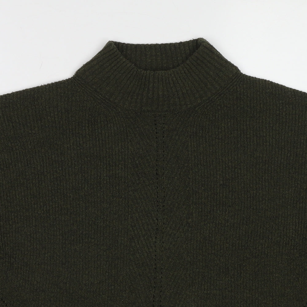 Womens UK Size 8 Warehouse Green Pullover Jumper
