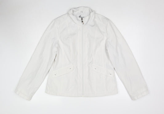 Womens UK Size 12 Eleganze White Jacket