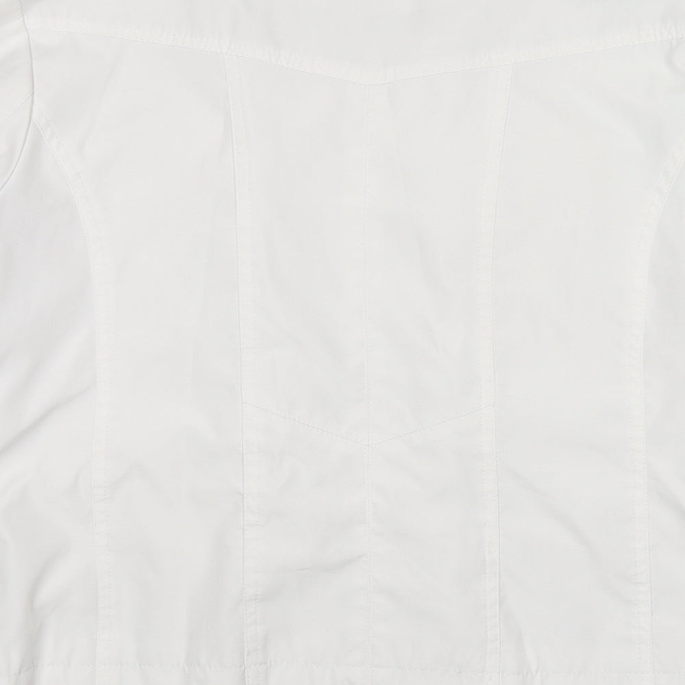 Womens UK Size 12 Eleganze White Jacket