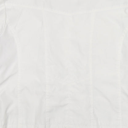 Womens UK Size 12 Eleganze White Jacket