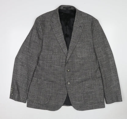 Mens UK Size 44 Marks and Spencer Regular Grey Suit Jacket