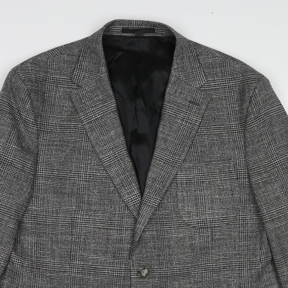 Mens UK Size 44 Marks and Spencer Regular Grey Suit Jacket