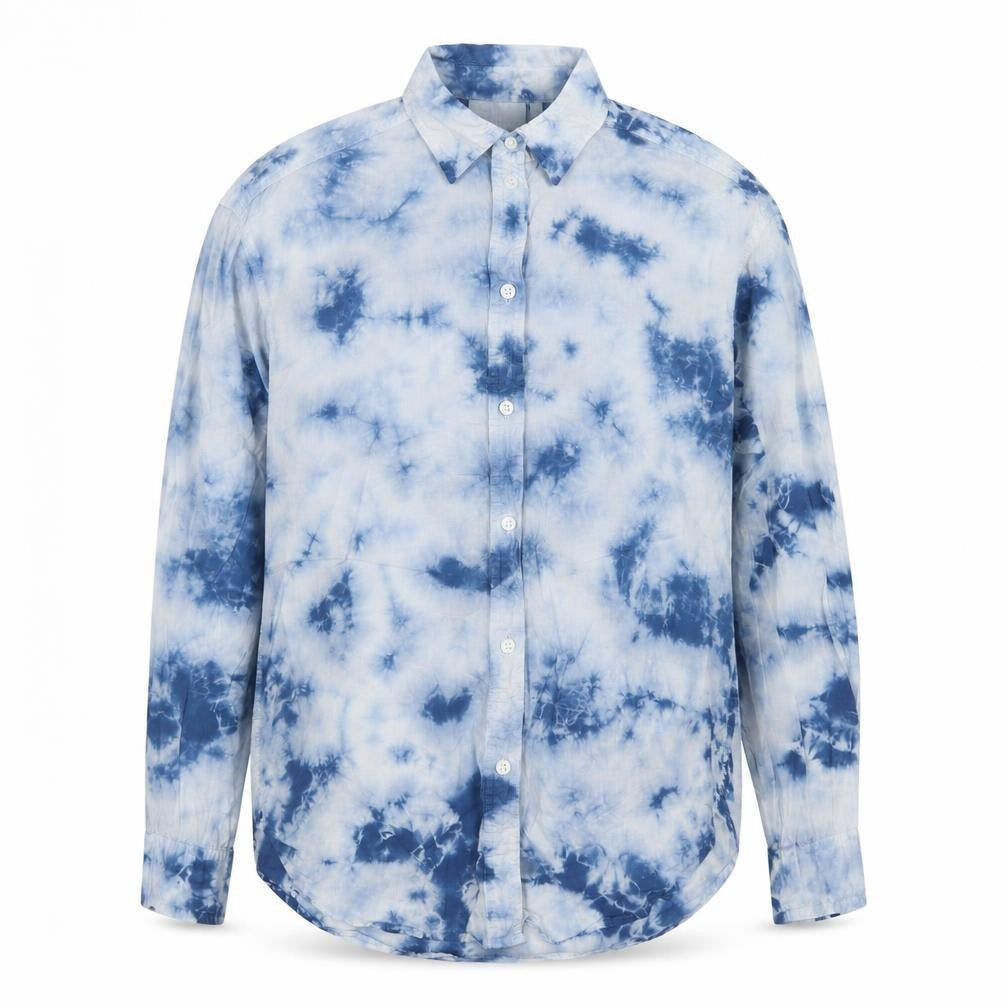 Mens UK Size XS Weekday Blue  Button-Up Long Sleeve Casual Shirt