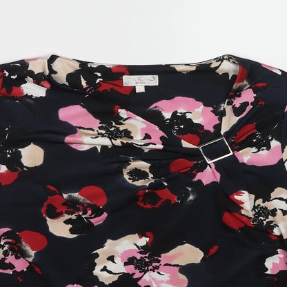 Womens UK Size L Country Casuals Multicoloured Basic Blouse