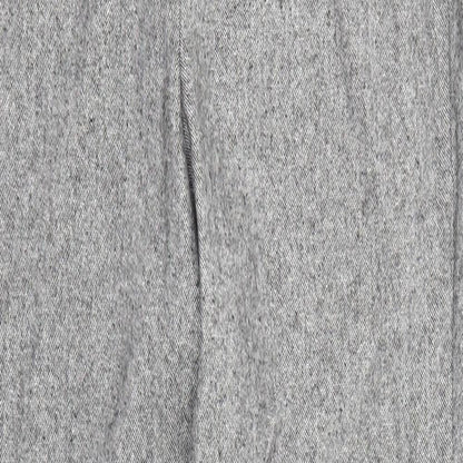Derriere Womens Grey Acrylic Chino Trousers Size 30 in Regular Zip