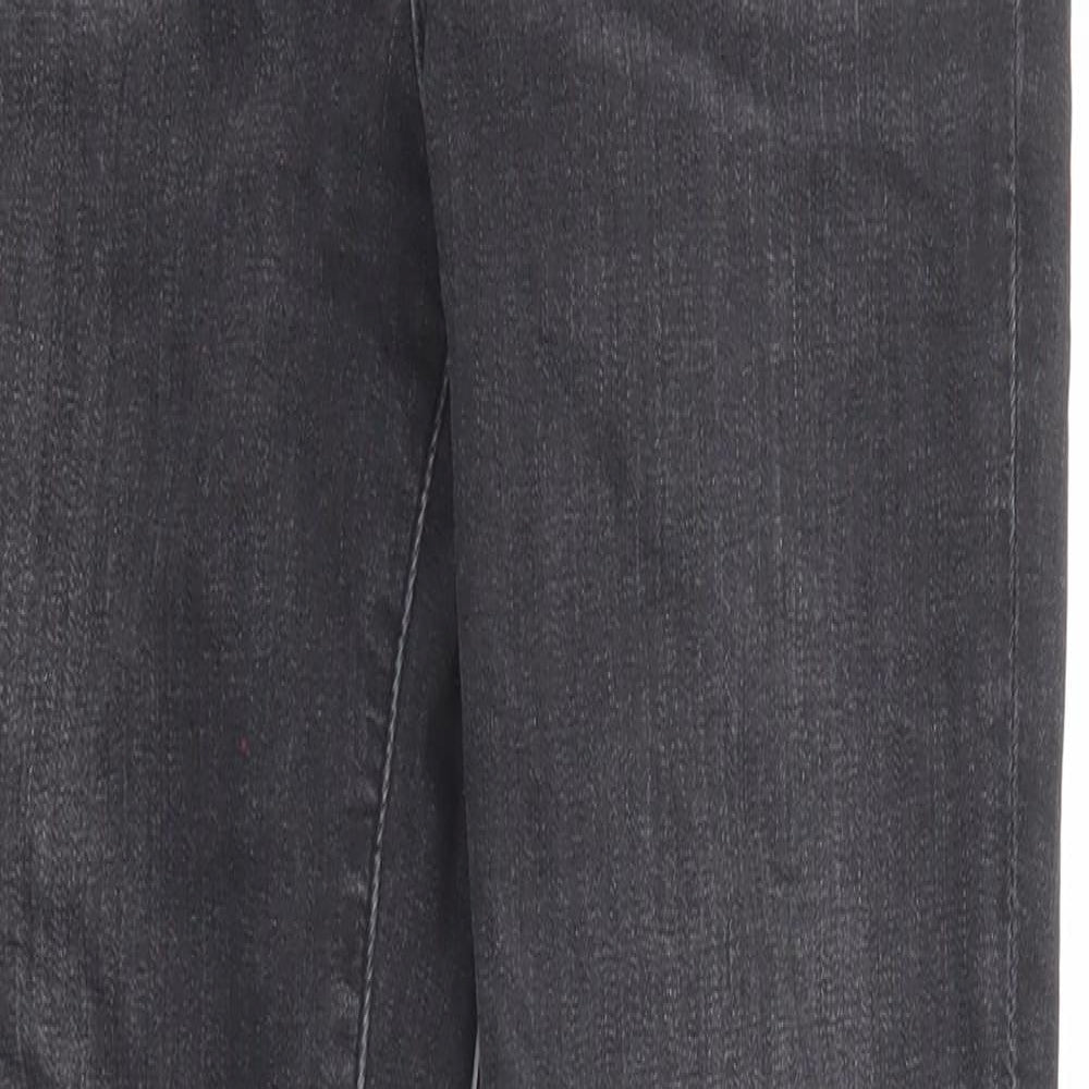 Womens UK Size 27 in H&M Regular Fit Skinny Black Jeans