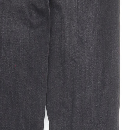 Womens UK Size 27 in H&M Regular Fit Skinny Black Jeans