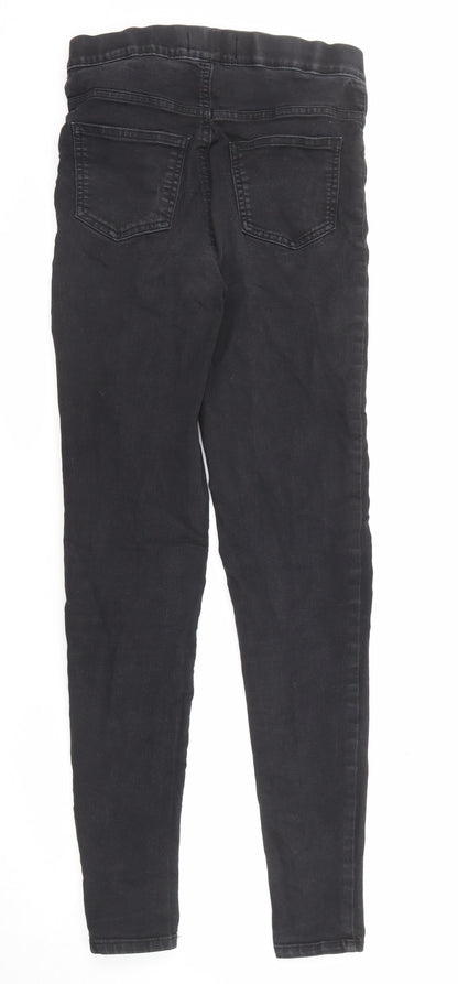 Womens UK Size 8 Marks and Spencer Regular Fit Jegging Black Jeans