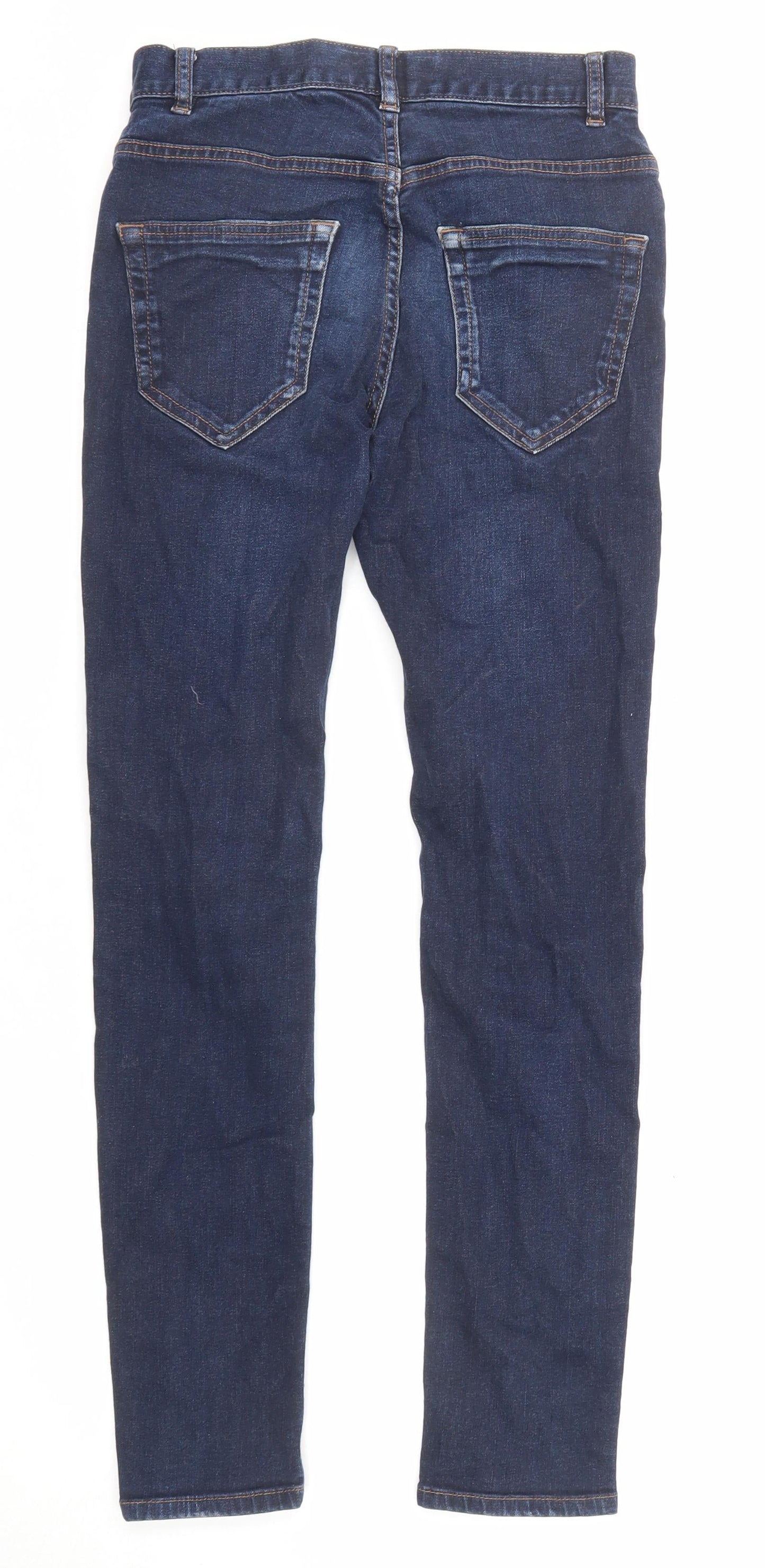 Mens UK Size 26 in NEXT Regular Fit Skinny Blue Jeans