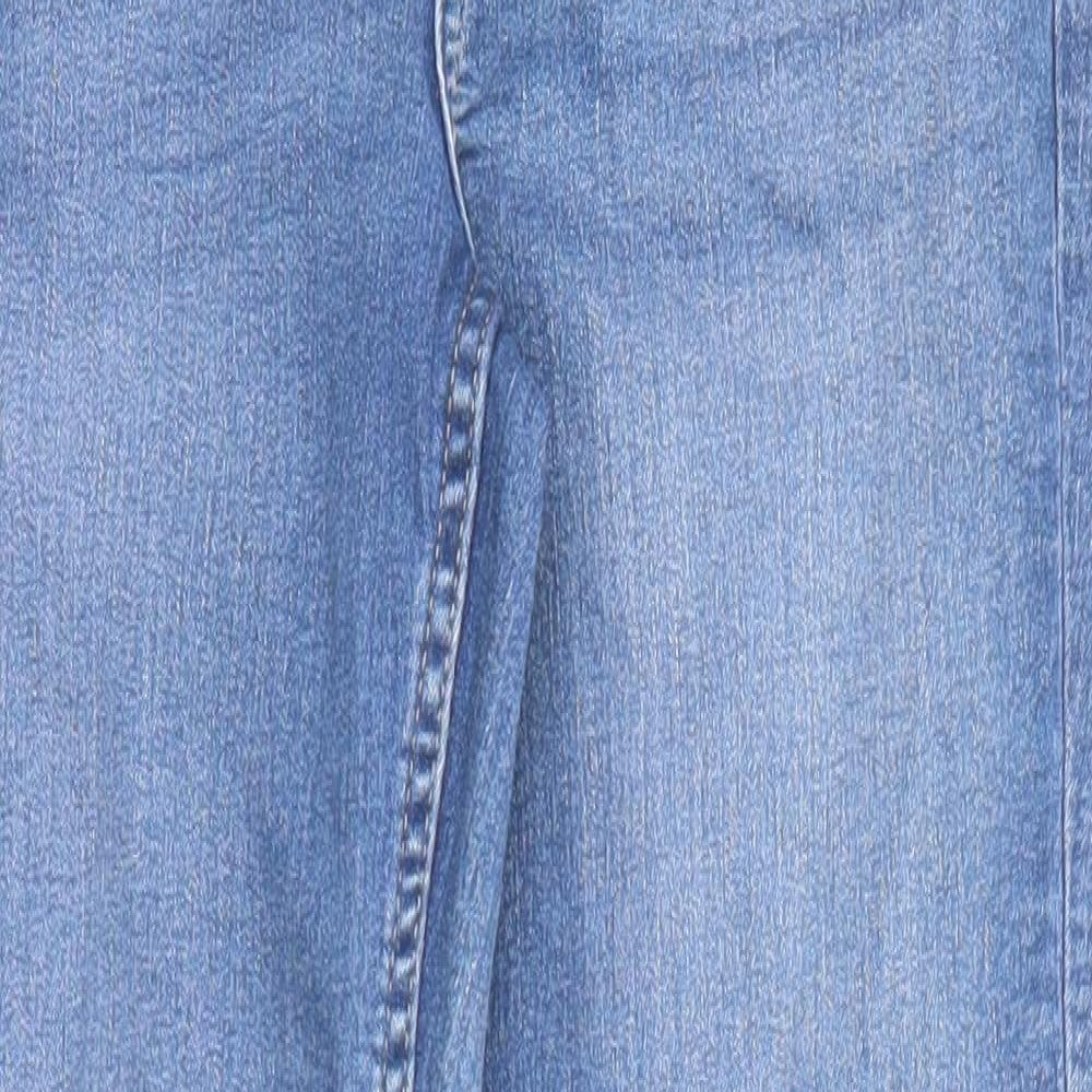 Womens UK Size 8 Marks and Spencer Regular Fit Skinny Blue Jeans