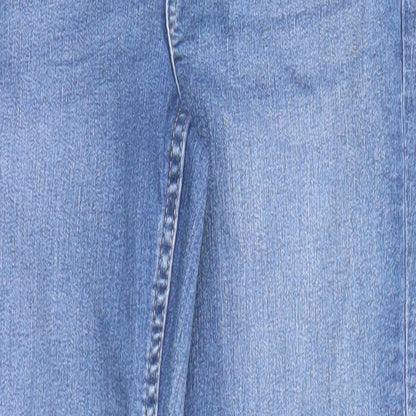 Womens UK Size 8 Marks and Spencer Regular Fit Skinny Blue Jeans