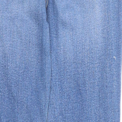 Womens UK Size 8 Marks and Spencer Regular Fit Skinny Blue Jeans