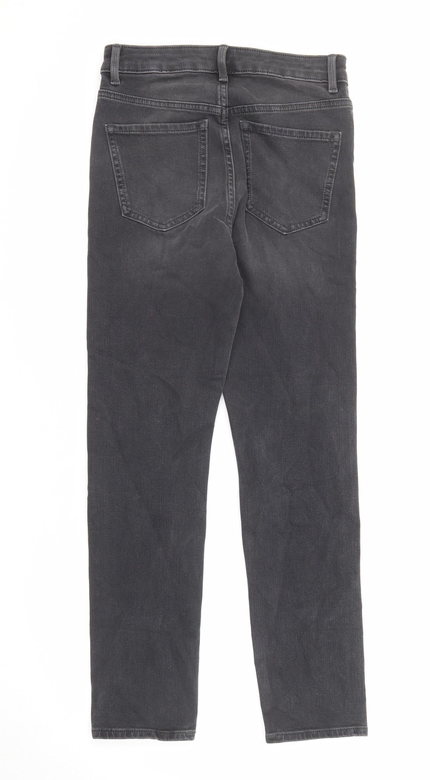 Womens UK Size 8 Marks and Spencer Regular Fit Skinny Grey Jeans
