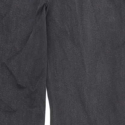 Diamonds & Diva Womens Grey Cotton Skinny Jeans Size 14 L29 in Regular Zip