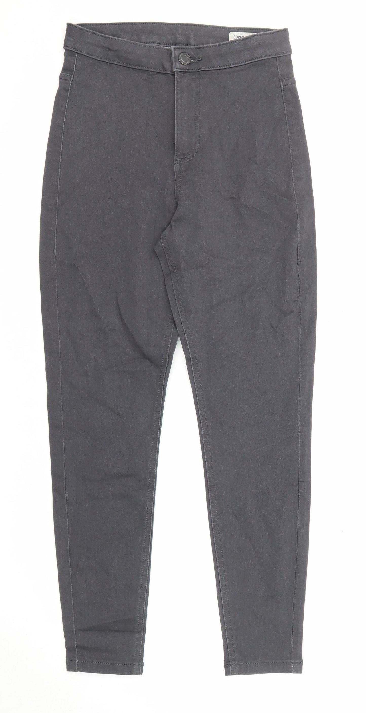 Womens UK Size 8 Marks and Spencer Regular Fit Skinny Grey Jeans