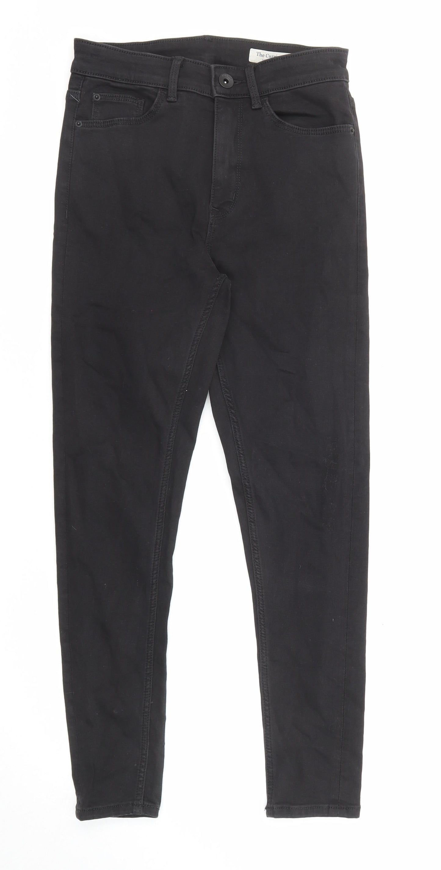 Womens UK Size 8 Marks and Spencer Regular Fit Skinny Black Jeans