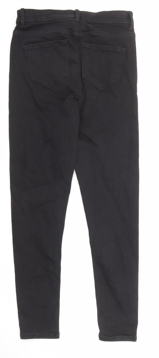 Womens UK Size 8 Marks and Spencer Regular Fit Skinny Black Jeans