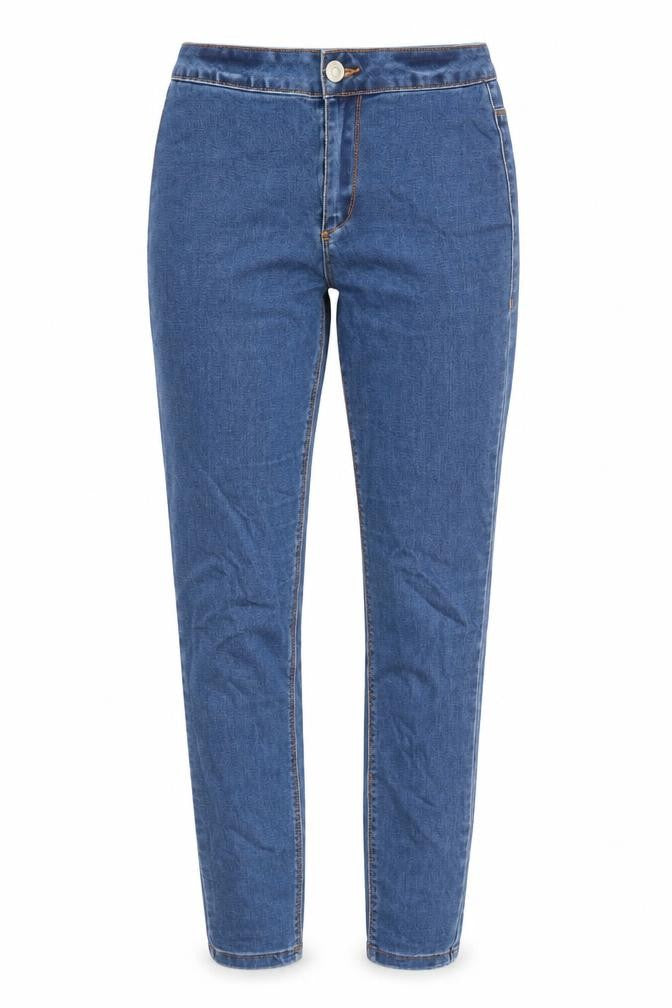Womens UK Size 8 Missguided Regular Fit Skinny Blue Jeans