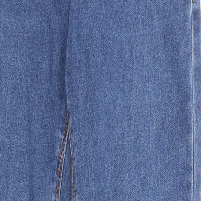 Womens UK Size 8 Missguided Regular Fit Skinny Blue Jeans