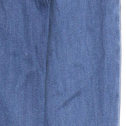 Womens UK Size 8 Missguided Regular Fit Skinny Blue Jeans