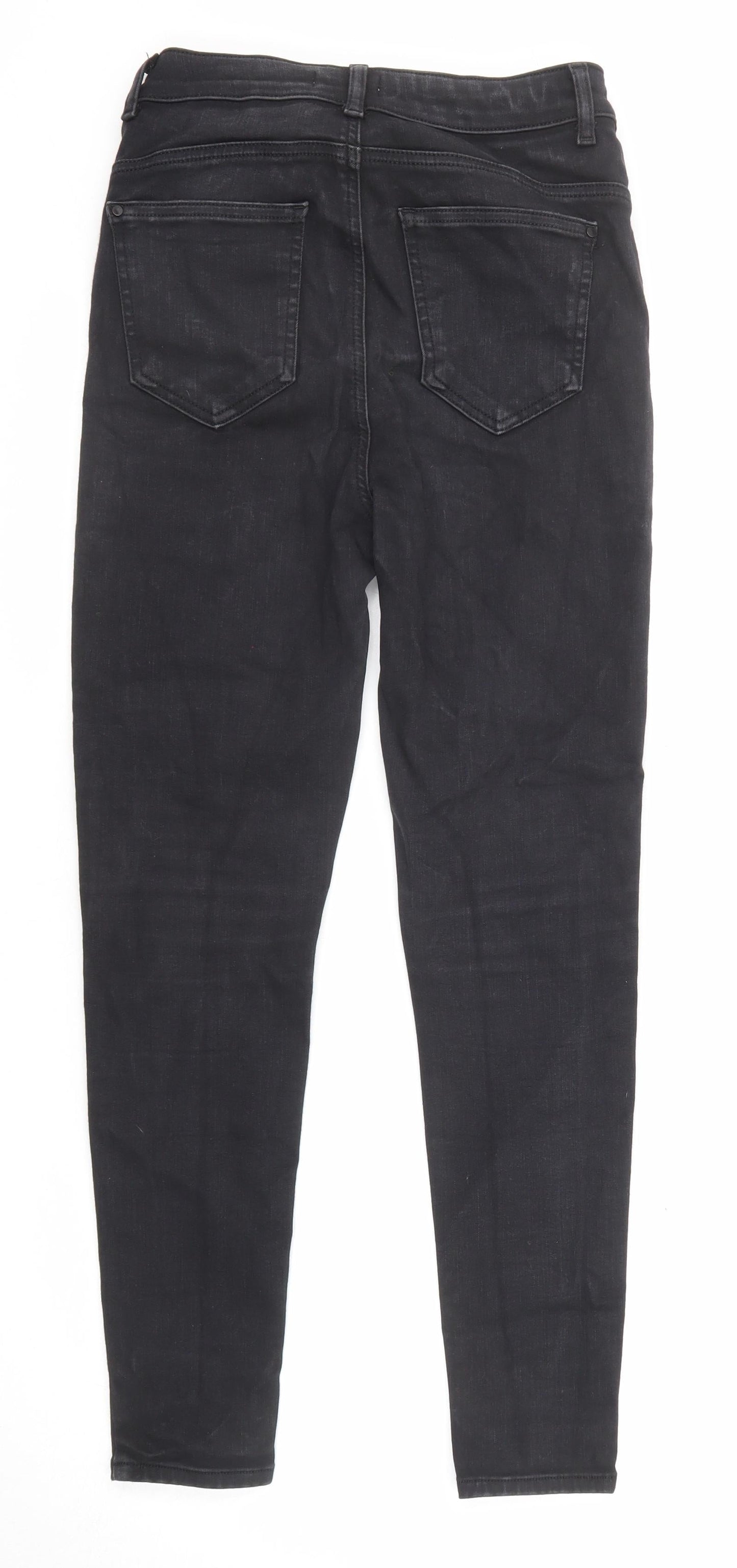 Ipekyol Womens Black Cotton Skinny Jeans Size 10 L26 in Regular Zip
