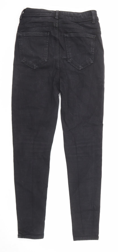 Ipekyol Womens Black Cotton Skinny Jeans Size 10 L26 in Regular Zip