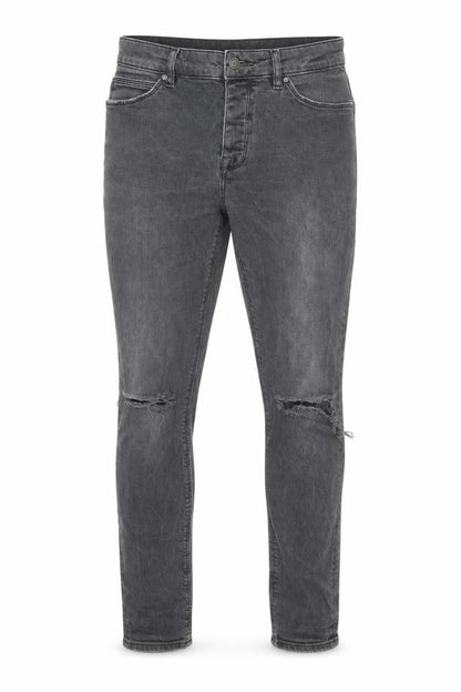 Mens UK Size 32 in ASOS Regular Fit Skinny Grey Jeans