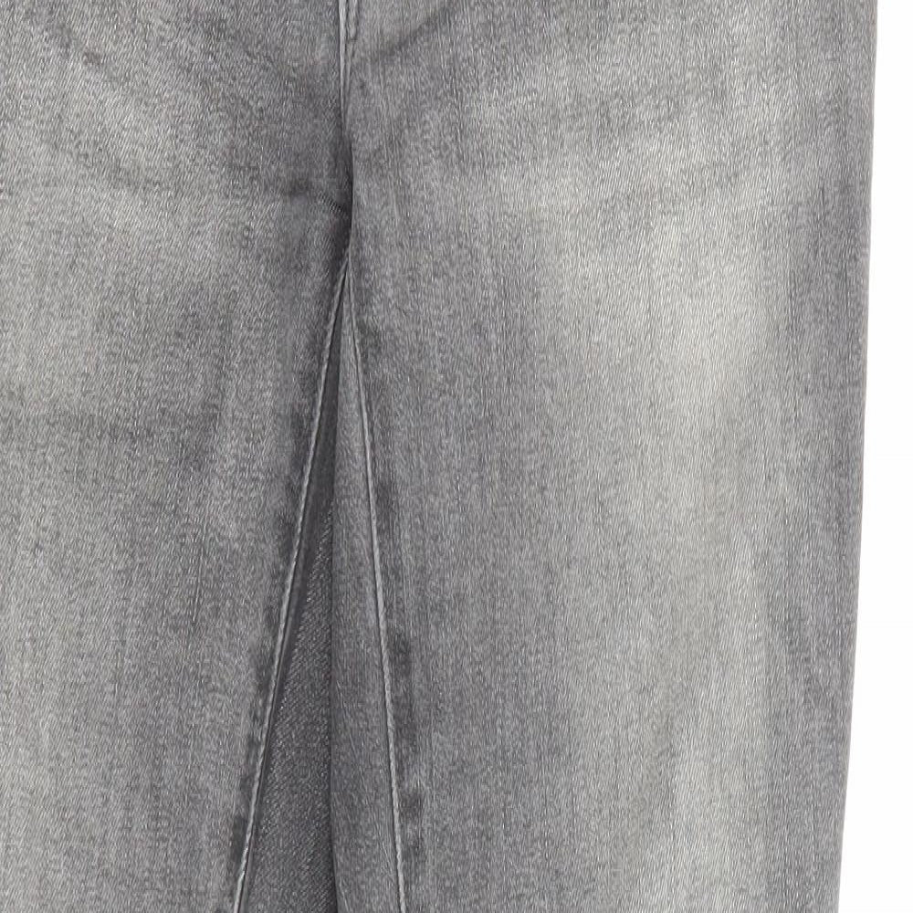 Gap Womens Grey Cotton Skinny Jeans Size 29 in L31 in Regular Zip