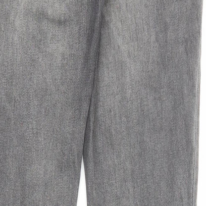 Gap Womens Grey Cotton Skinny Jeans Size 29 in L31 in Regular Zip