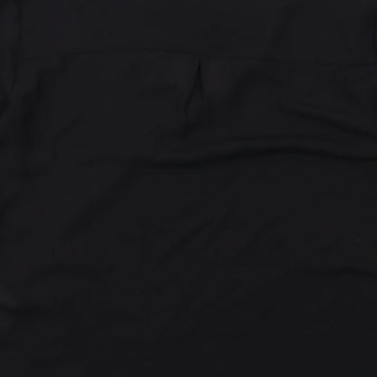 Womens UK Size 8 Only Black Basic Blouse