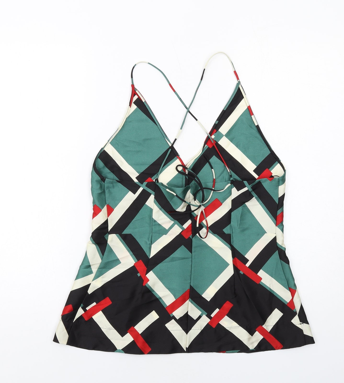 Womens UK Size M Zara Multicoloured Camisole Tank