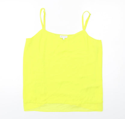 Womens UK Size 16 Warehouse Yellow Camisole Tank