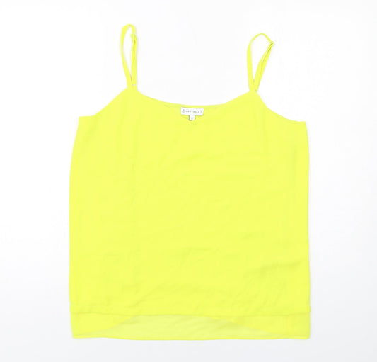 Womens UK Size 16 Warehouse Yellow Camisole Tank
