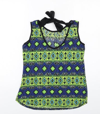 Womens UK Size 10 CMD Multicoloured Basic Tank