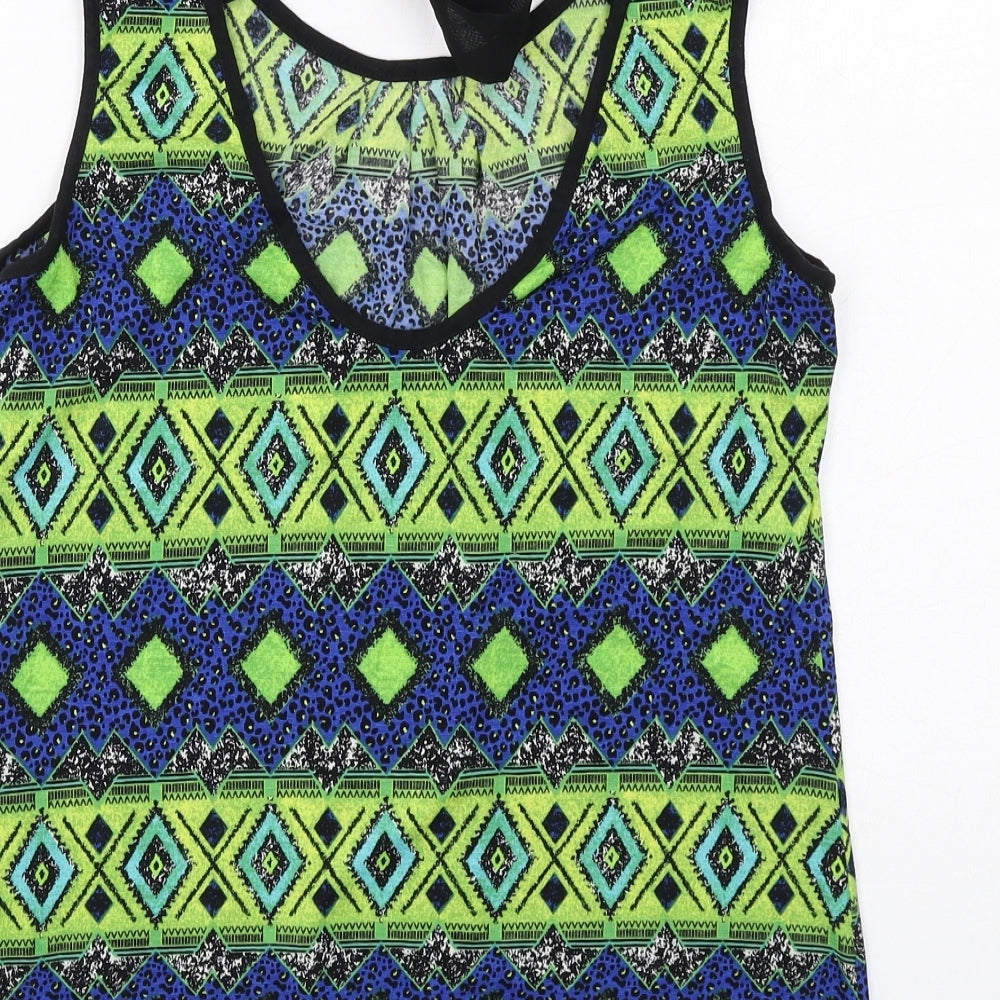 Womens UK Size 10 CMD Multicoloured Basic Tank