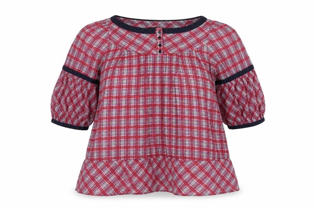 Womens UK Size M Zara Pink Basic Blouse