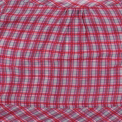 Womens UK Size M Zara Pink Basic Blouse