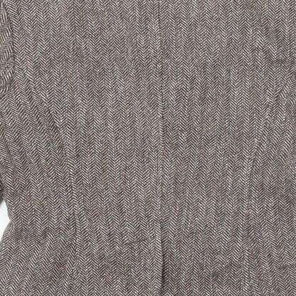 Per Una Womens Multicoloured Wool Jacket Blazer Size 10