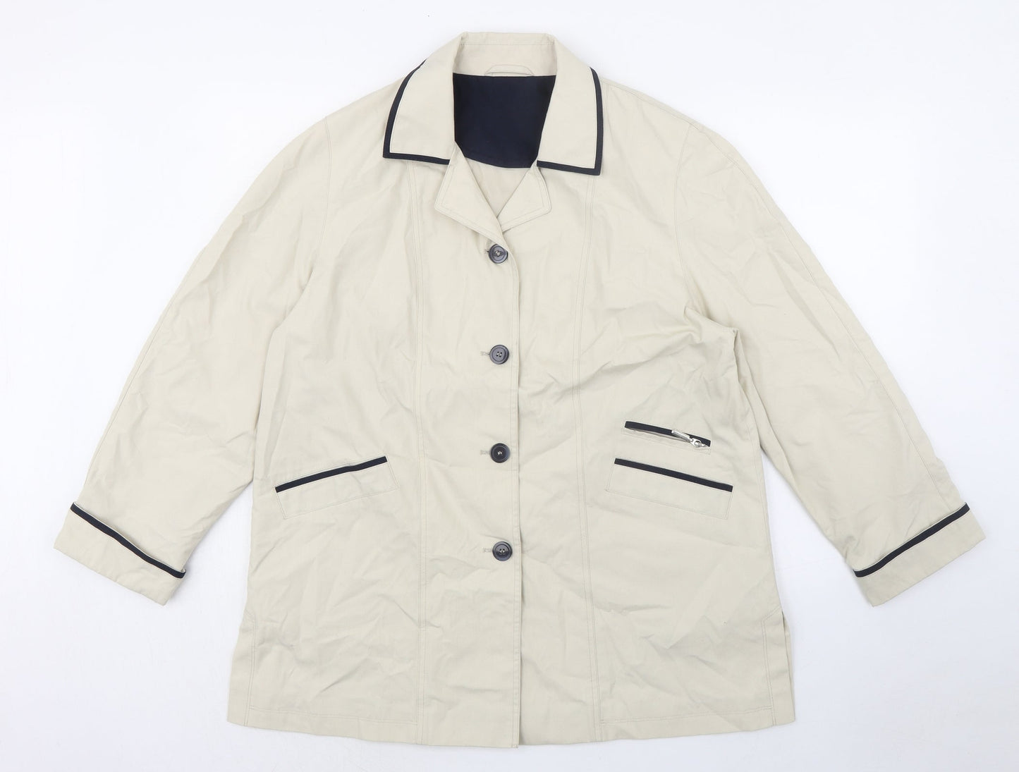 Womens UK Size 14 Berkertex Beige Jacket