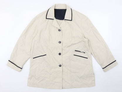 Womens UK Size 14 Berkertex Beige Jacket