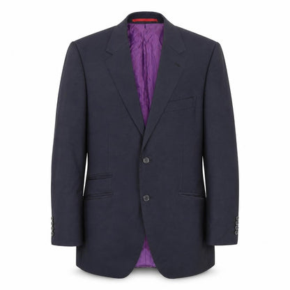 Mens UK Size 38 Howick Tailored Regular Blue Suit Jacket