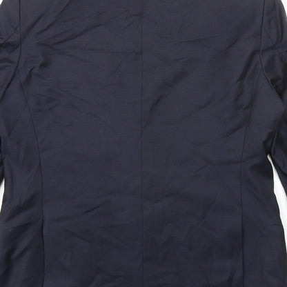 Mens UK Size 38 Howick Tailored Regular Blue Suit Jacket