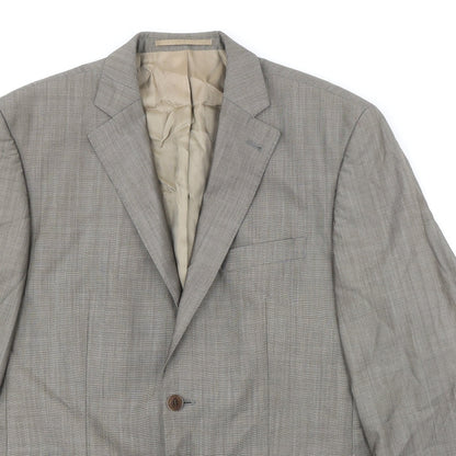 Mens UK Size 44 Benvenuto Regular Beige Suit Jacket