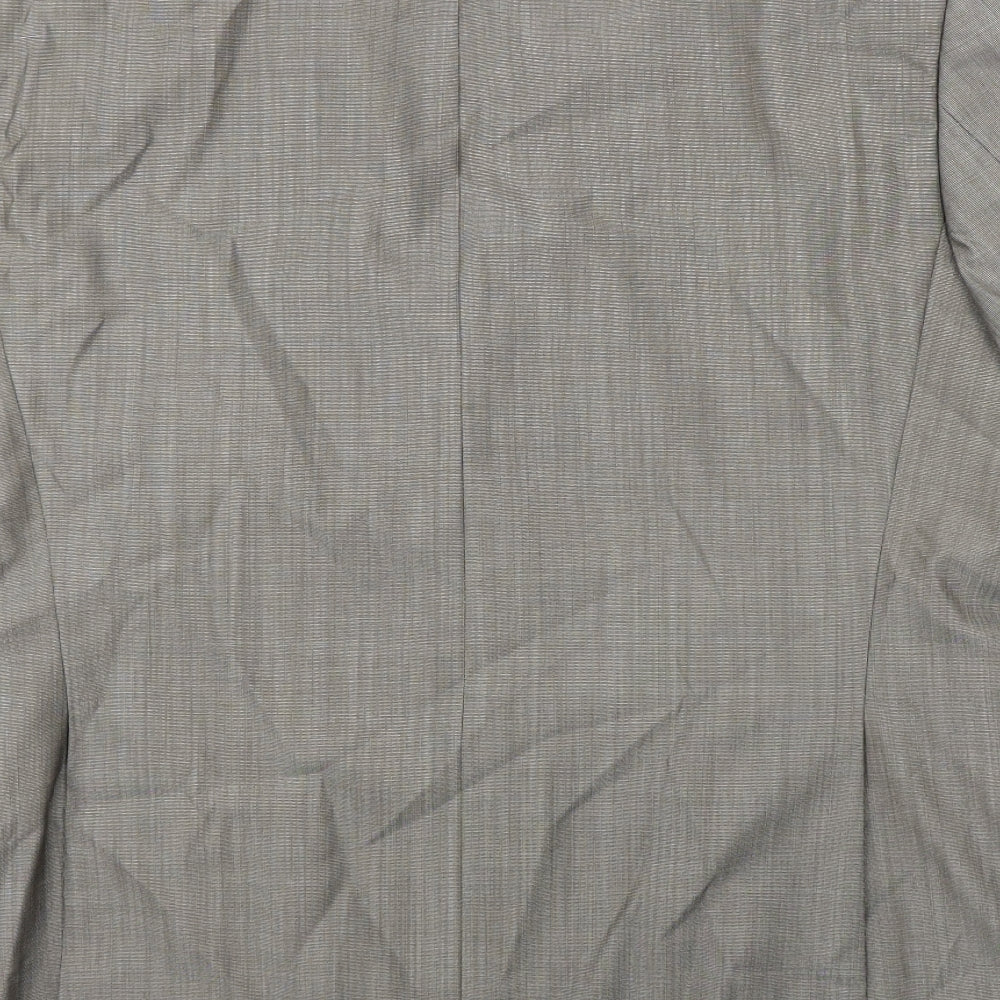 Mens UK Size 44 Benvenuto Regular Beige Suit Jacket