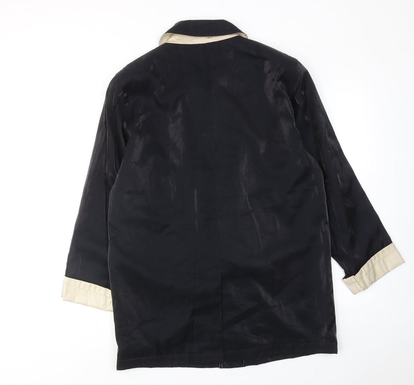 Womens UK Size S Astraka Black Overcoat